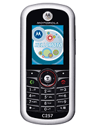 Best available price of Motorola C257 in Bolivia